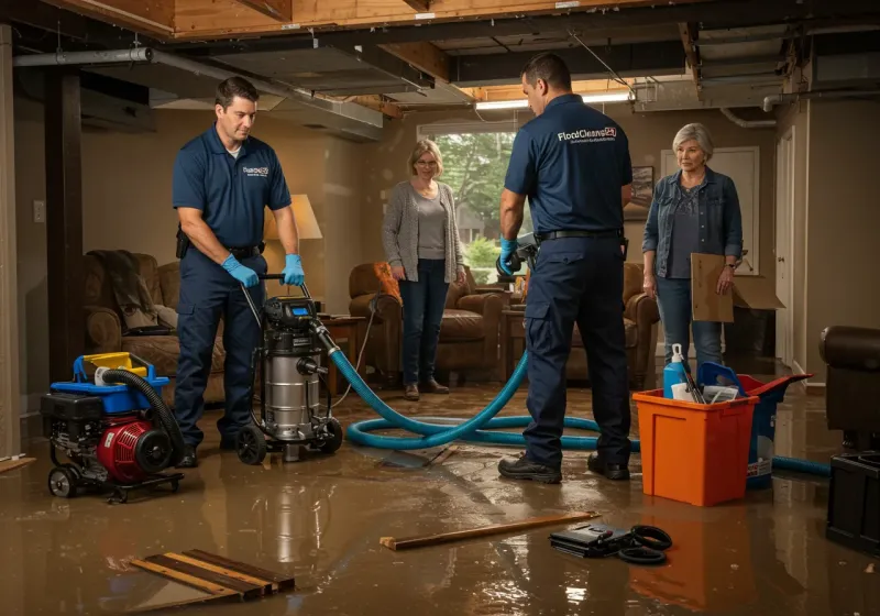 Basement Water Extraction and Removal Techniques process in Wilsons Mills, NC