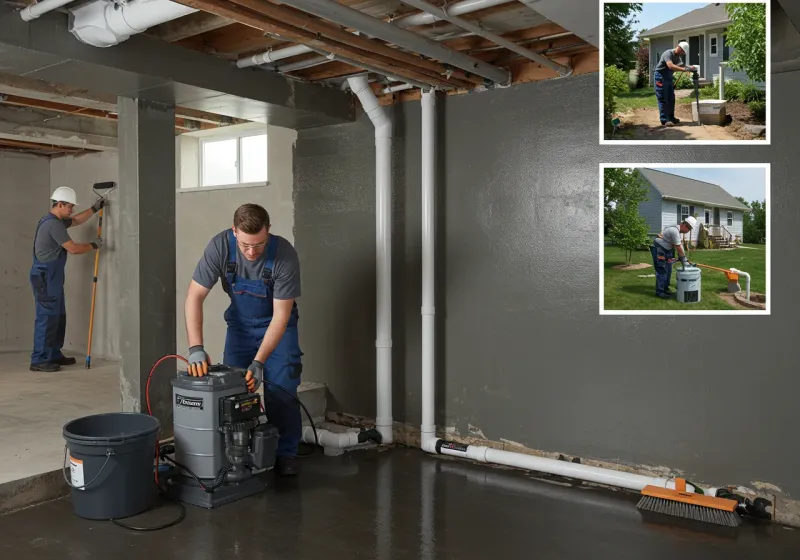 Basement Waterproofing and Flood Prevention process in Wilsons Mills, NC